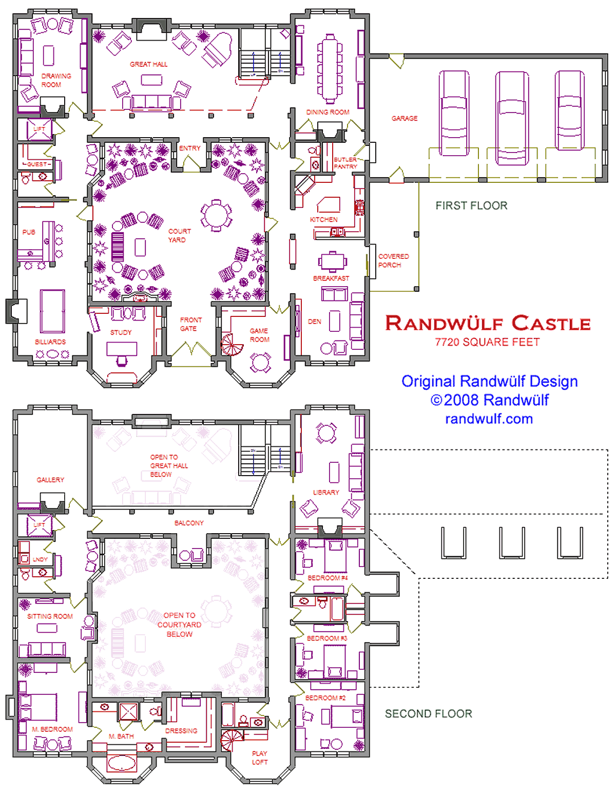 Randwulf Castle Floor Plan